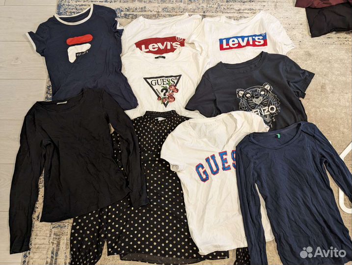 Большой пакет женской брендовой одежды