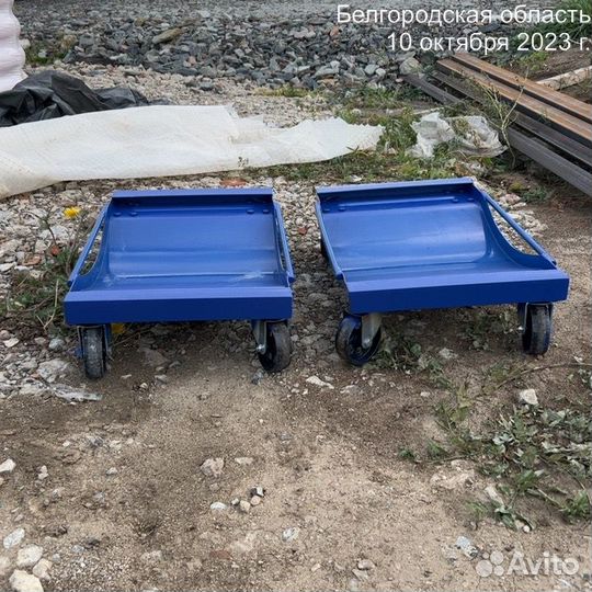 Тележка под колесо для перемещения авто nordberg