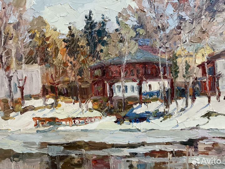 Картина маслом пейзаж