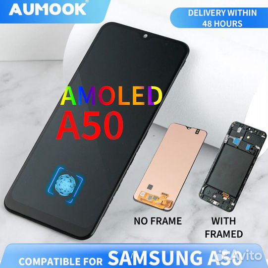 Дисплей на Samsung A50