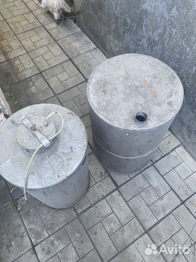 Фляги бидоны бочки металлические