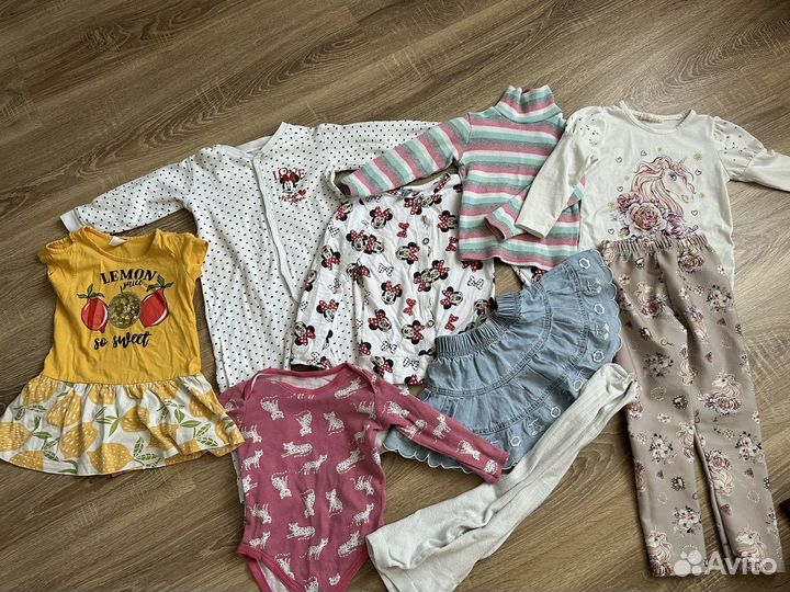 Пакет вещей на девочку 92 98 104
