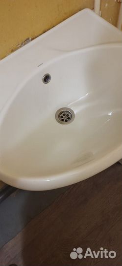 Раковина с пьедесталом бу