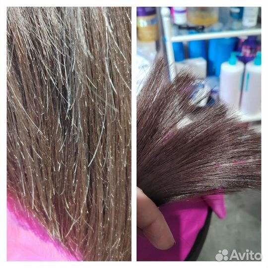 Полировка + Запечатывание секущищся кончиков