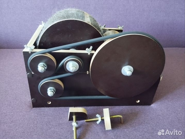 Кардер барабанный для шерсти и волокон