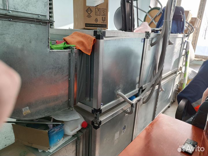 Приточная вентиляция (блочная), вентиляторы, б/у