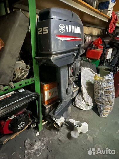 Лодочный мотор yamaha 25