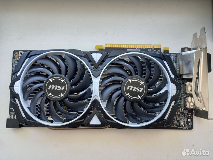 Видеокарта MSI RX 580 Armor 8Gb 256-bit