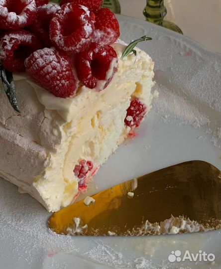 Меренговый рулет