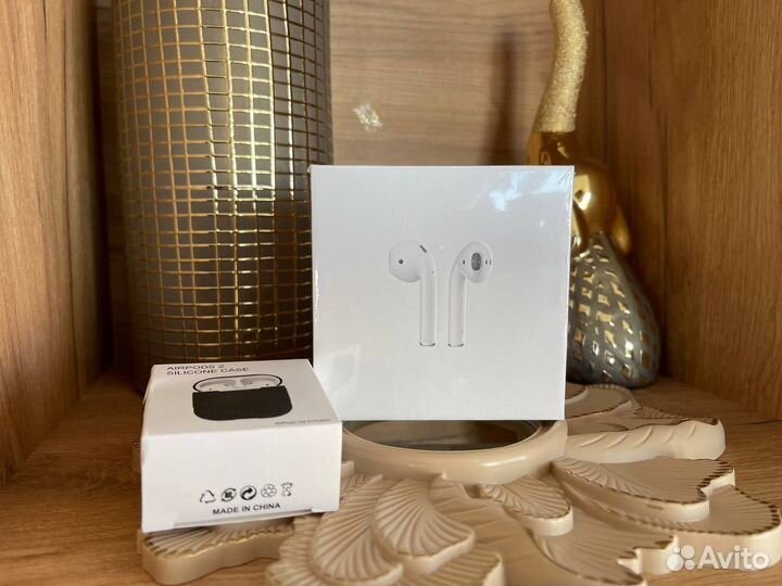 Беспроводные наушники apple airpods 2