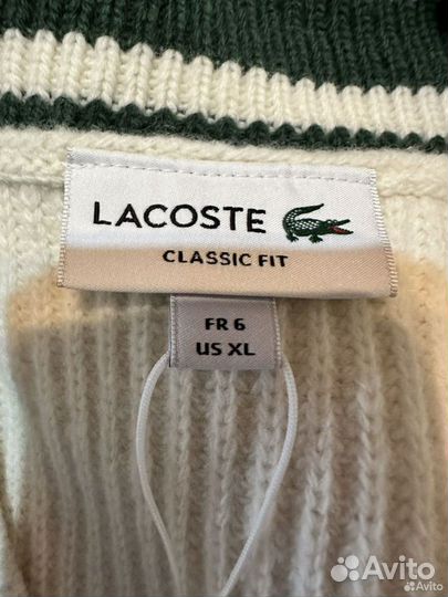 Пуловер Lacoste оригинал новый