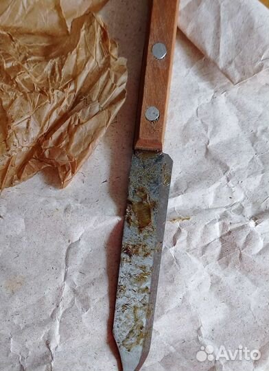 Новый кухонный нож времён СССР