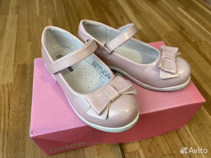 Туфли для девочки 27 размер