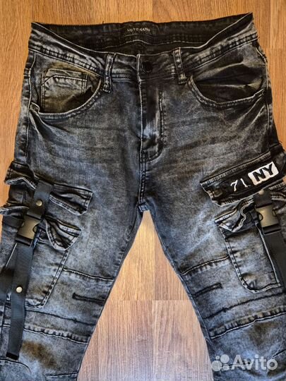 Джоггеры карго джинсовые Lee Yo Jeans, Италия