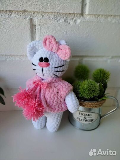 Вязаные игрушки ручной работы