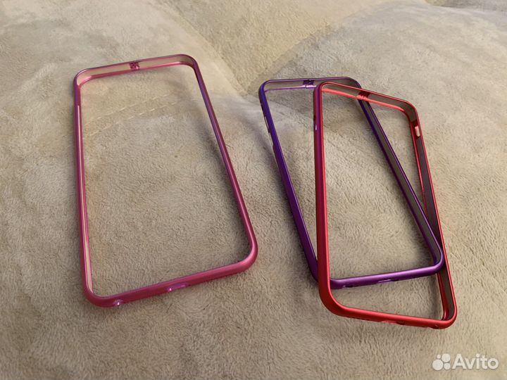 Бампер алюминиевый iPhone 6/7 plus