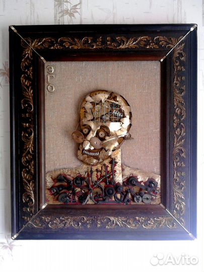 Картина из металла 