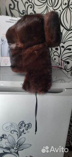 Шапка ушанка мужская норка