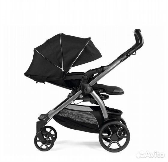 Коляска 3 в 1 Peg Perego Book Combo Black Shine