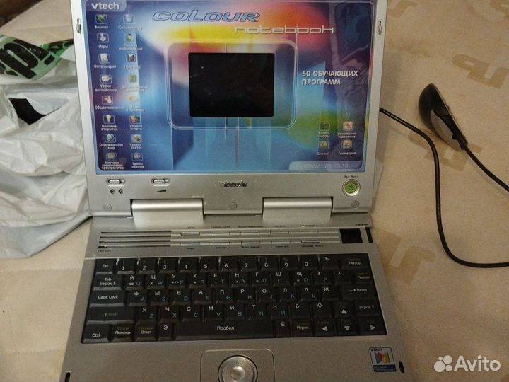 Детский обучающий компьютер с катриджами