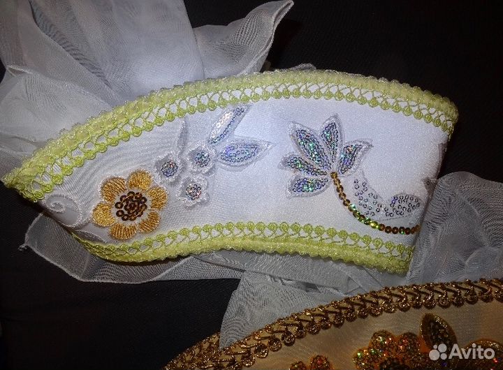 Кокошники с бантом