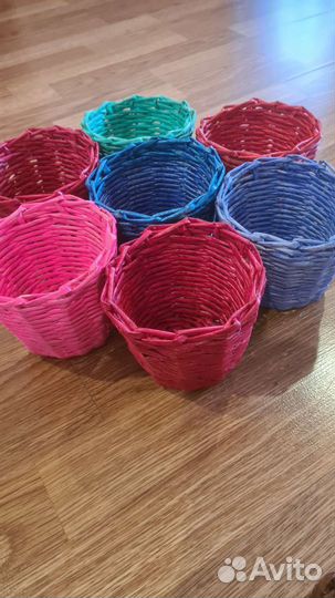 Плетеные корзинки