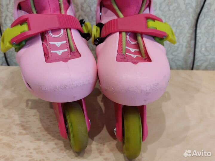 Роликовые коньки детские раздвижные 26-28 oxelo