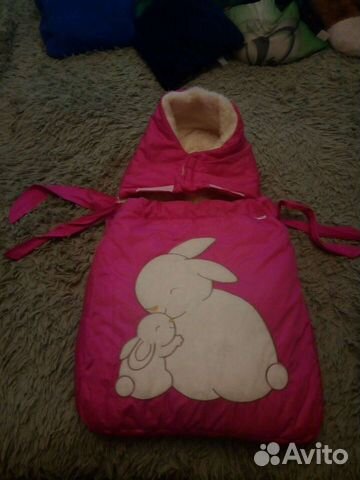 Конверт на выписку для девочки зима