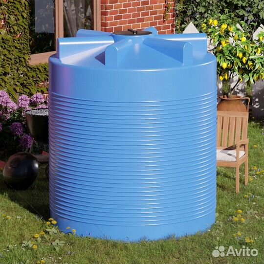 Емкость синяя