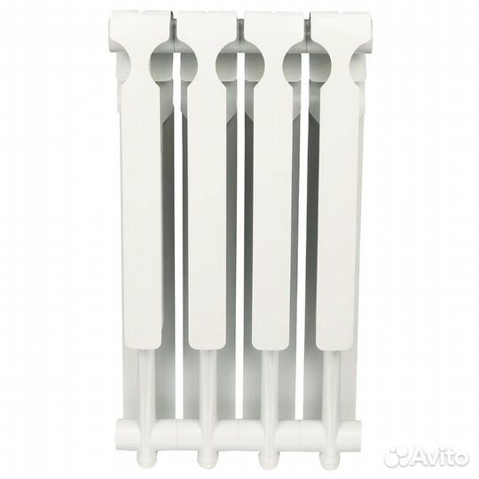 Алюминиевый радиатор Rommer Optima 500, 4 секции