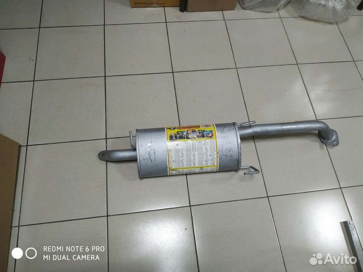 Глушитель Hyundai Accent (тагаз)