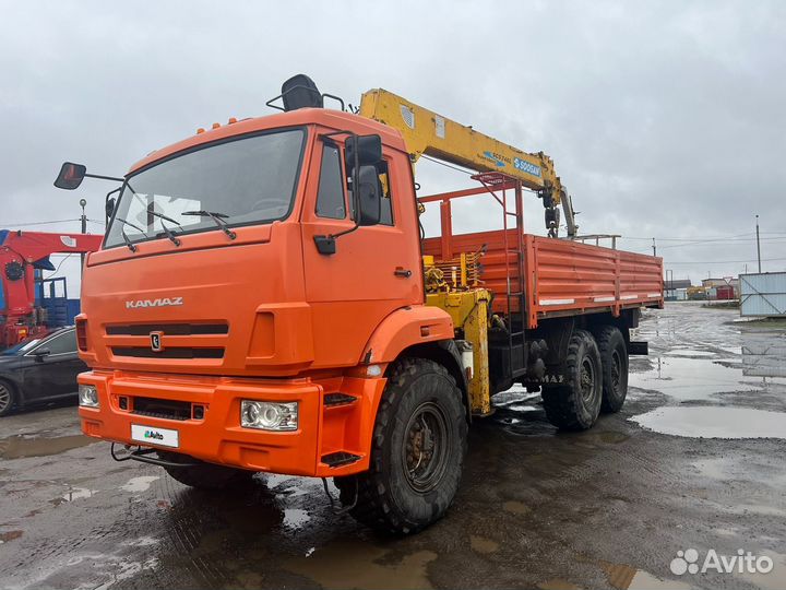 КАМАЗ 43118 с КМУ, 2014