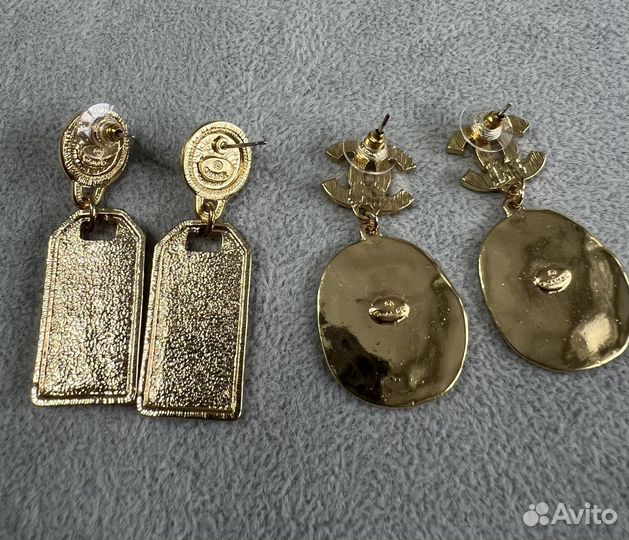 Серьги Chanel