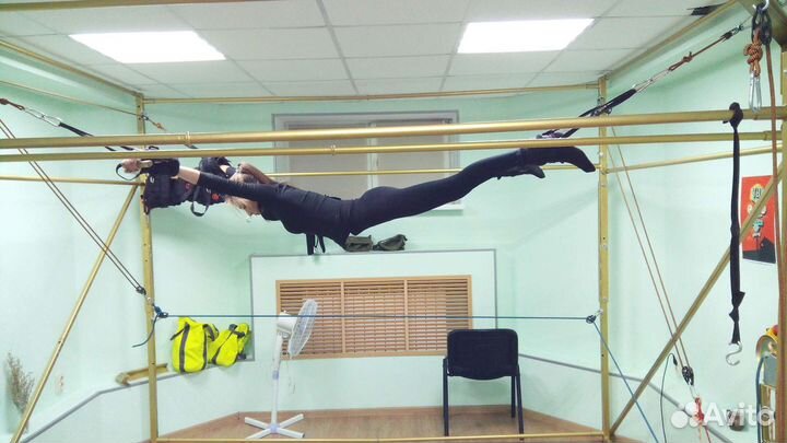 Растяжка и занятия на тренажёре 