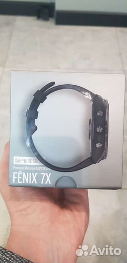 Умные часы Garmin Fenix 7X Sapphire Solar