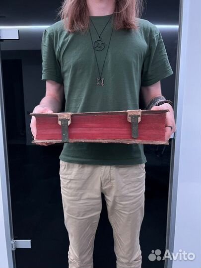 Антикварный фолиант 17 века, 1663 год, проповеди