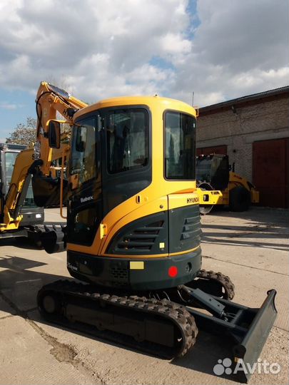 Мини-экскаватор Hyundai R25Z-9AK, 2022