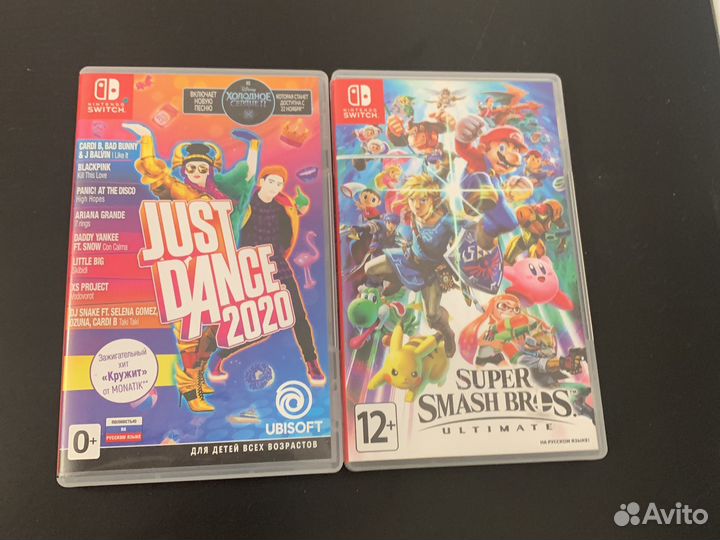 Две игры на Nintendo Switch