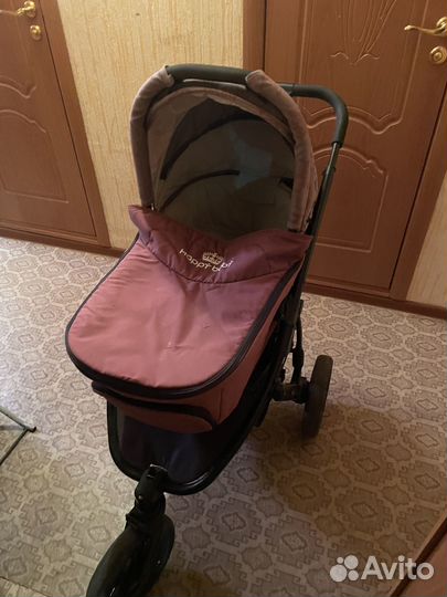 Коляска 2 в 1 happy baby