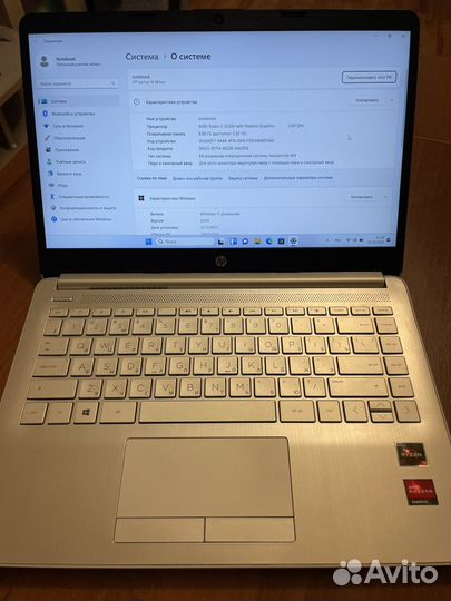 Ноутбук HP 14-dk1005ur