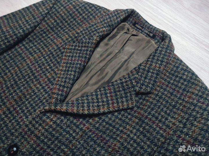 Твидовый пиджак harris tweed