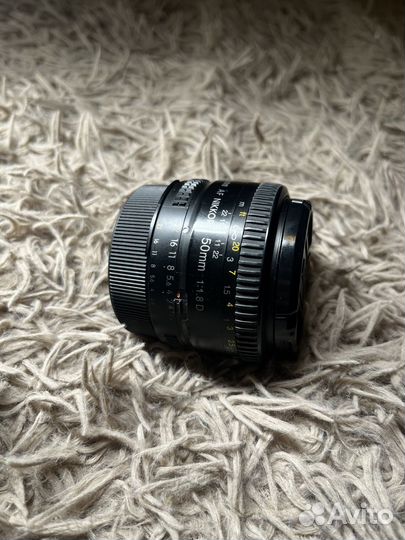 Объектив Nikon 50mm 1:1.8D AF Nikkor