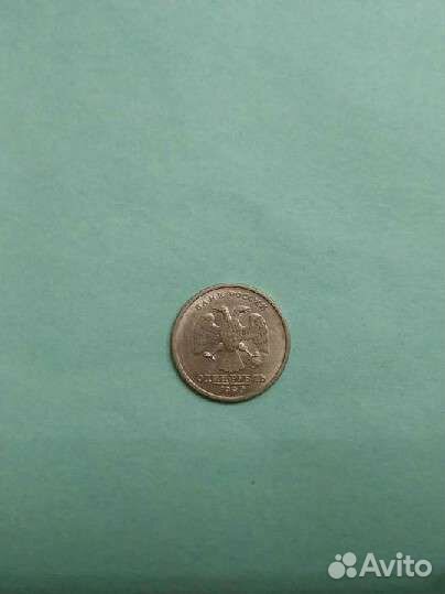 Монета 1 рубль с Пушкиным