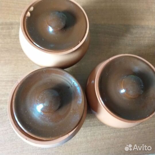 Горшочки для запекания керамика 8 шт