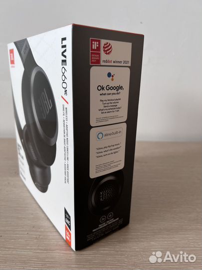 Беспроводные наушники jbl live 660 nc