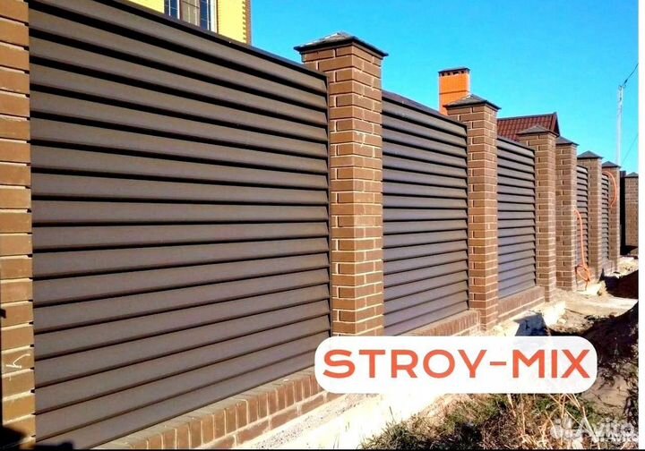 Забор жалюзи