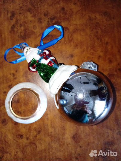 Елочные игрушки новая дед мороз на шаре