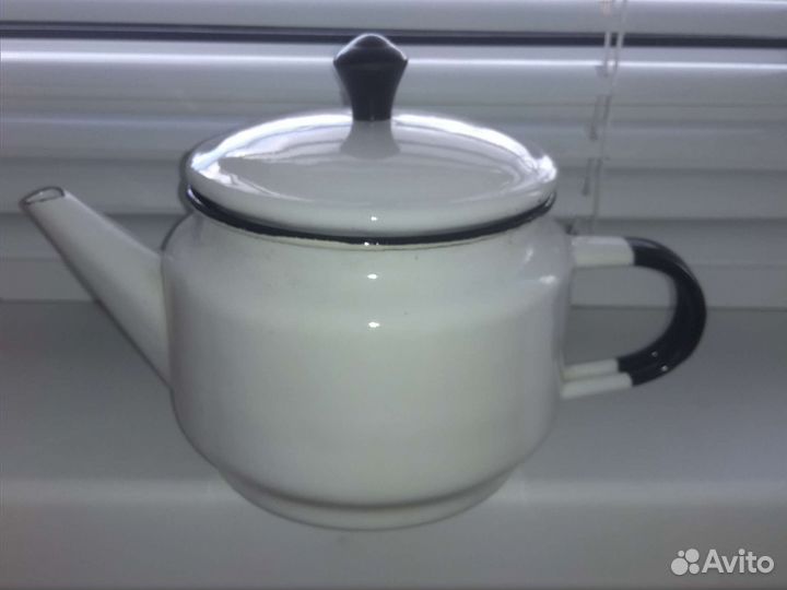 Заварочный чайник эмалированный СССР