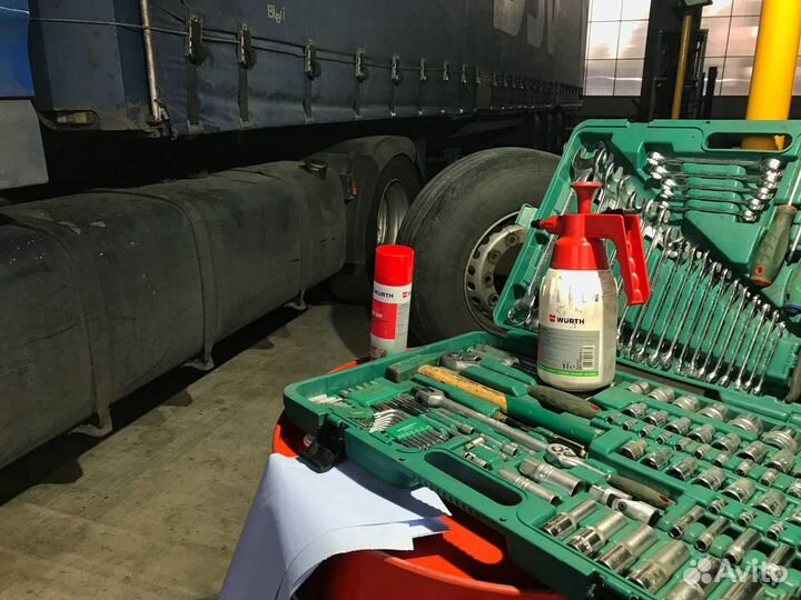 Ремонт грузовых и полуприцепов