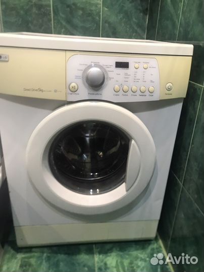 Стиральная машина бу lg 5 кг